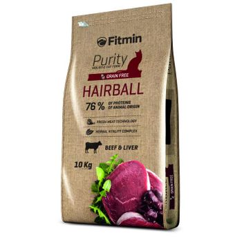 Dibaq Fitmin Purity Hairball 10 Kg Pienso Para Gatos