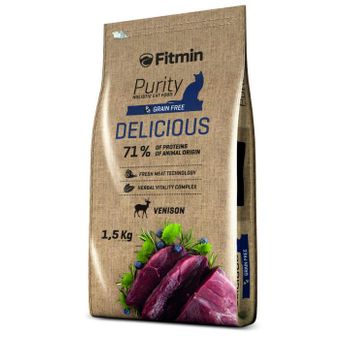 Dibaq Fitmin Purity Delicious 1,5 Kg Pienso Para Gatos