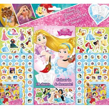 Princesas Disney Super Sticker