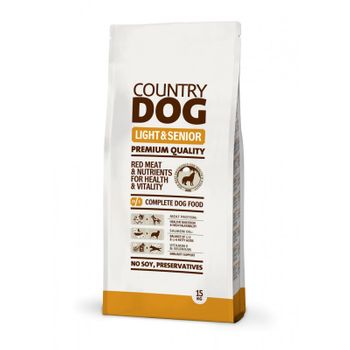 Pienso Para Perros Country Dog Food Light & Senior - 15kg