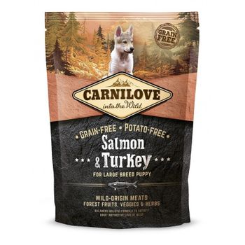 Carnilove Canine Puppy Large Salmon Pavo 1,5kg