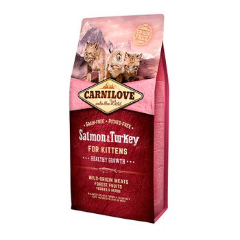 Carnilove Feline Kitten Salmon Pavo 2kg