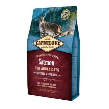 Carnilove Feline Adult Salmon Sensitive Long Hair 2kg