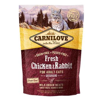 Carnilove Feline Adult Fresh Pollo Conejo 2kg