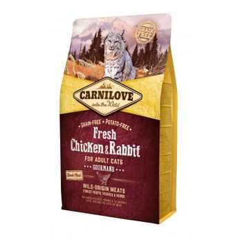 Carnilove Feline Adult Fresh Pollo Conejo 6kg