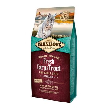 Carnilove Feline Adult Fresh Carpa Trucha 6kg