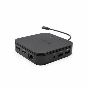 I-tec Thunderbolt 3 Travel Dock Dual 4k Display With Power Delivery 60w + Universal Charger 77 W