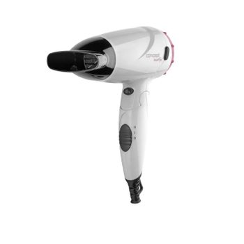 Secador De Pelo De Viaje, Plegable, Compacto, 2 Niveles Temperatura /  Velocidad, Boquilla 360º Blanco 1400w Proficare Ht 3009 con Ofertas en  Carrefour