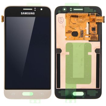 Pantalla Lcd Samsung Galaxy J1 2016 + P. De Vidrio Kit Original Samsung – Oro