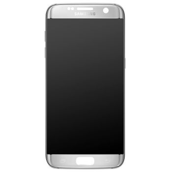 Bloc Completo Samsung S7 Pantalla Lcd Cristal Táctil Original Plateado