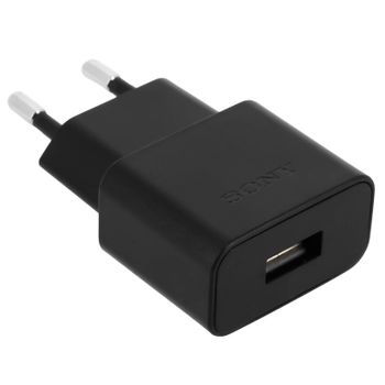 Cargador 1.5a Sony Uch20 Smartphone Cable Usb-c Incluido Negro