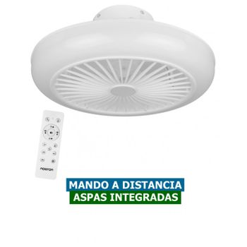 Forlight Merak - Ventilador De Techo Con Lámpara Led Sin Aspas. Ventilador  De Plafón 6 Velocidades Y Luz Regulable 2700-6000k con Ofertas en Carrefour