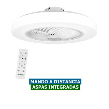 Noaton Vega Ventilador de Techo sin Aspas con Luz y Mando 26W