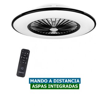 Ventilador de techo sin aspas Noaton 12058W TRITON / 58cm / Con luz LED y  mando