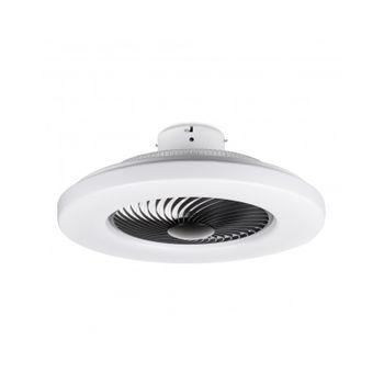 Ventilador De Techo Sin Aspas Noaton 12050b Triton Luz Led Y Mando