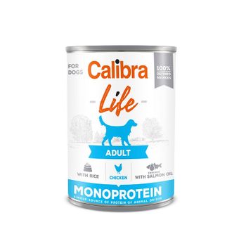 Calibra Dog Life Lata Adult Pollo Y Arroz 6x400gr