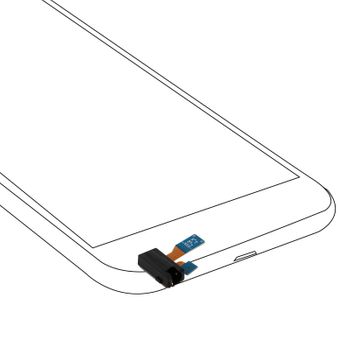 Puerto Jack 3,5 Mm Original Samsung Para Galaxy A6 + Banda De Conexión