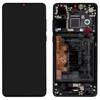 Bloque Completo Huawei P30 Pantalla Lcd Táctil Batería 3650mah Original Negro