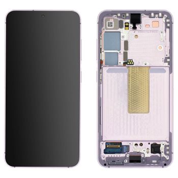 Lcd Completo Oficial Para Samsung S23 Cristal Táctil Y Chasis Lavanda