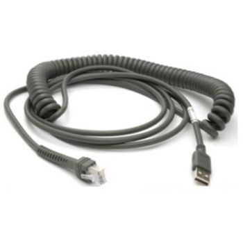 Zebra - Cba-u29-c15zbr Cable Usb 4,57 M Usb 2.0 Usb A Negro