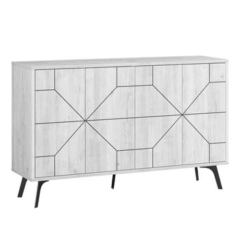 Consola Dune | Venprodin | 123 Cm | Blanco