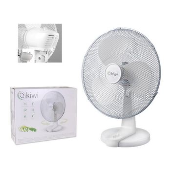 Ventilador De Sobremesa Kiwi Kfan-7615 Ø 40 Cm 45w Blanco