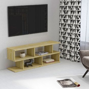 Su Mueble Tv, 120 X 29,6 X 45 Cm, Color Roble