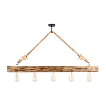 Lámpara De Techo Suspendida Erebos  100x7x53 Cm Color Color Natural Claro Vente-unique