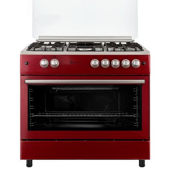 Vitrokitchen RU6060B - Cocina de Gas Butano Rústica 85 x 60 cm