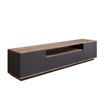 Mueble De Tv 3 Puertas - L180 Cm - L 180  X A 44,5  X H 44,6  Cm