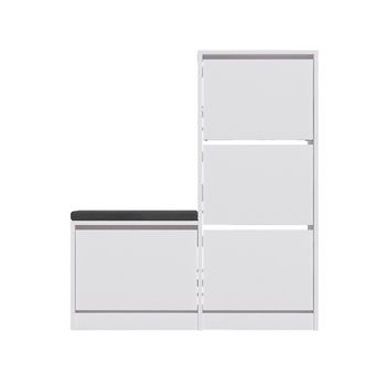 Mueble Para Zapatos 4 Puertas L105 Cm - Dude