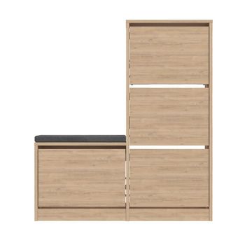 Mueble Para Zapatos 4 Puertas L105 Cm - Dude