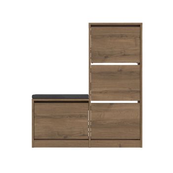 Mueble Para Zapatos 4 Puertas L105 Cm - Dude