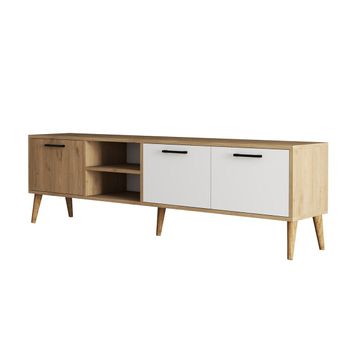 Mueble De Tv 2 Nichos 3 Puertas L180 Cm - Exxen