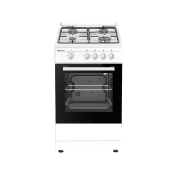 Solthermic F5S40G2I Cocina Acero Inoxidable / 4 Fuegos Con Encendido  Automatico / Horno Con Grill / Gas Butano Y Gas Ciudad