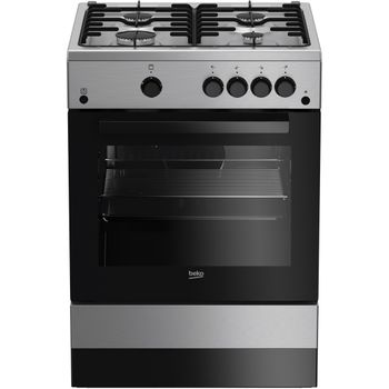 Cocina Gas - Aspes AKGW5900PB, 5 Fuegos, 90 cm, Butano