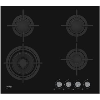 Beko Placa De Inducción 60cm 3 Fuegos 7200w Negra. - Hii63200mtb con  Ofertas en Carrefour