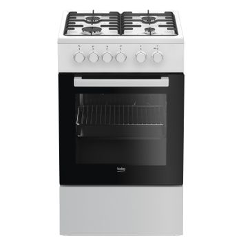 Beko Fss52020dw Cocina Cocina Independiente Eléctrico Encimera De Gas Blanco A