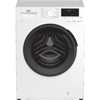 Lavadora Beko Wra9714xwdr 9kg 1400rpm Autodose Blanco 60cms Gran Display  Clase B Funcion Vapor 20 Prog