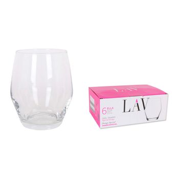 Set De Vasos Lav Ella 370 Cc (6 Pcs)