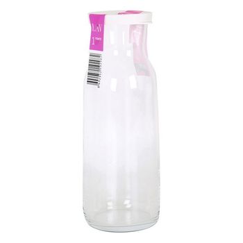 Botella De Cristal Lav Fonte Deco Transparente (1,2 L)