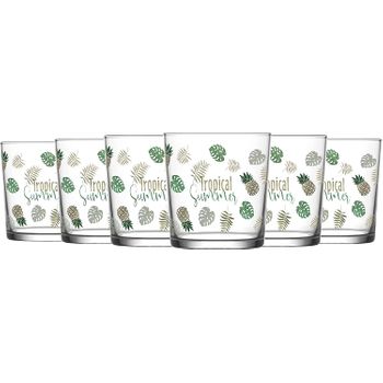 Set De 6 Vasos Para Agua De Cristal Secret De Gourmet Multicolor con  Ofertas en Carrefour