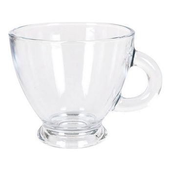 Juego De 6 Tazas De Café Lav Roma Cristal Transparente (22,5 Cl)