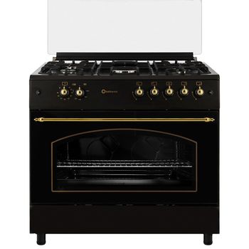 Cocina De Gas Estilo Rústico 60 Cm Negra Efg660n - Eas Electric Smart  Technology con Ofertas en Carrefour