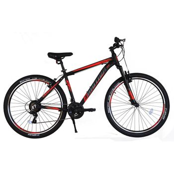 Bicicleta De Montaña Umit 27.5" 4motion Cuadro Aluminio T18 Negra Roja