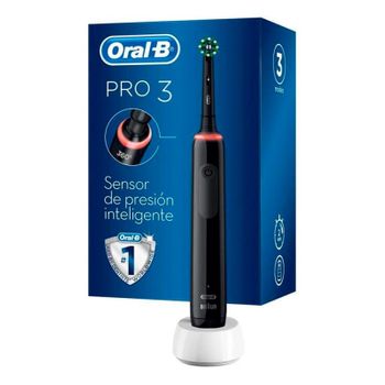 Cepillo Dental Oral-b Pro3 Negro + 4 Recambios Cross Action