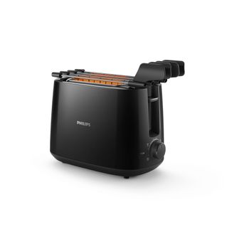 Philips Daily Collection Hd2583/90 Tostadora 8 Rebanada(s) Negro 600 W