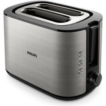 HKoenig TOAS32 Tostadora 2 Ranuras Largas/Anchas 7 Funciones 1500W Acero  Inoxidable