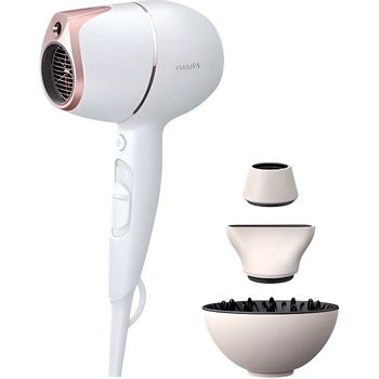 Secador De Pelo Prestige - 1800w - Blanco/rosa Philips Bhd628/00