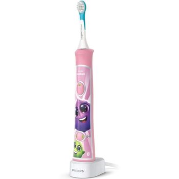 Cepillo De Dientes Eléctrico - Niño - Rosa Philips Sonicare Hx6352/42